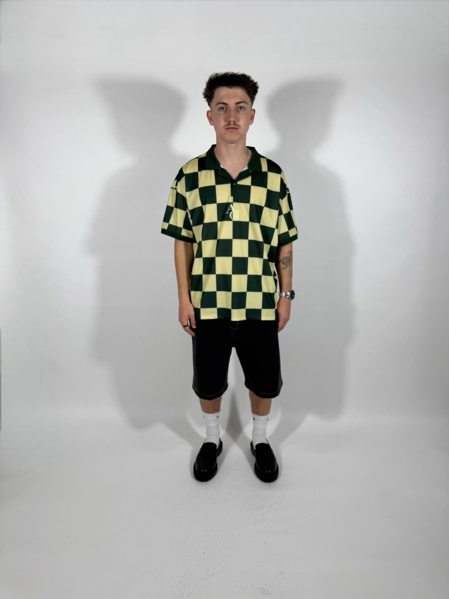 Checkered Polo Shirt